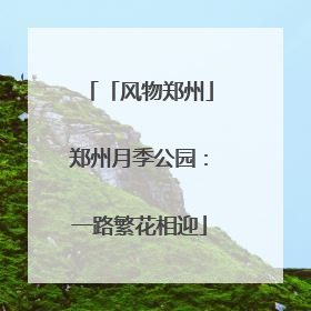 「风物郑州」郑州月季公园：一路繁花相迎
