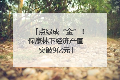 点绿成“金”！保康林下经济产值突破9亿元
