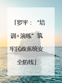 罗平：“培训+演练”筑牢民政系统安全防线