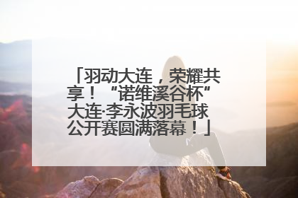 羽动大连，荣耀共享！“诺维溪谷杯”大连·李永波羽毛球公开赛圆满落幕！