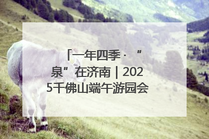 一年四季 · “泉”在济南｜2025千佛山端午游园会邀您共享亲子时光