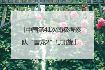 中国第41次南极考察队“雪龙2”号凯旋