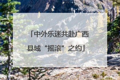 中外乐迷共赴广西县域“摇滚”之约