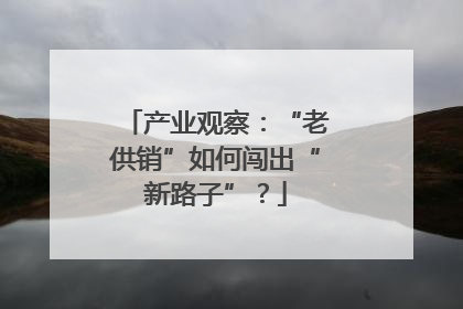 产业观察：“老供销”如何闯出“新路子”？