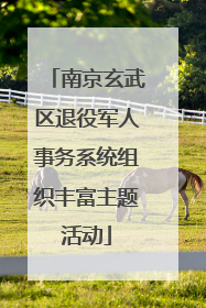 南京玄武区退役军人事务系统组织丰富主题活动
