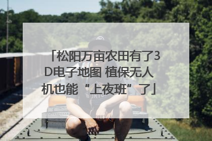 松阳万亩农田有了3D电子地图 植保无人机也能“上夜班”了