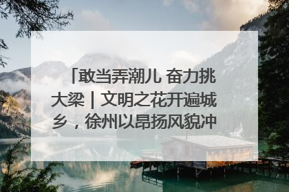 敢当弄潮儿 奋力挑大梁｜文明之花开遍城乡，徐州以昂扬风貌冲刺“万亿之城”