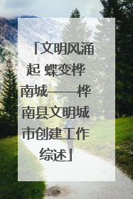 文明风涌起 蝶变桦南城——桦南县文明城市创建工作综述