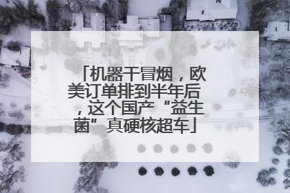 机器干冒烟，欧美订单排到半年后，这个国产“益生菌”真硬核超车
