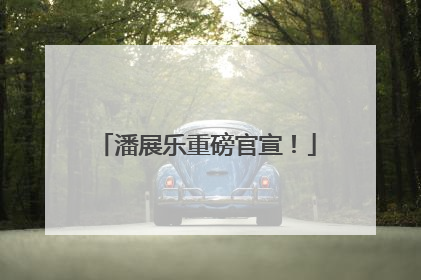 潘展乐重磅官宣！