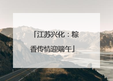 江苏兴化：粽香传情迎端午