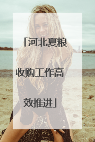 河北夏粮收购工作高效推进