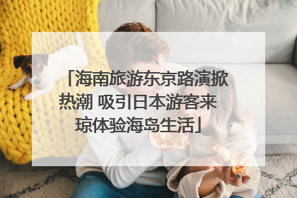 海南旅游东京路演掀热潮 吸引日本游客来琼体验海岛生活