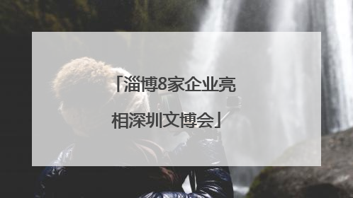 淄博8家企业亮相深圳文博会