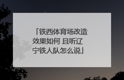 铁西体育场改造效果如何 且听辽宁铁人队怎么说
