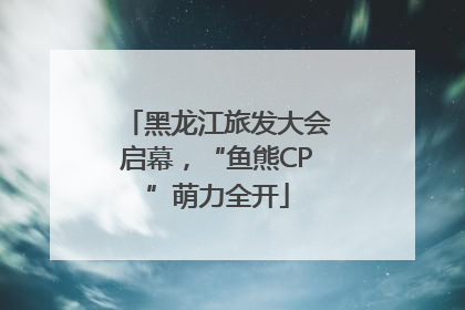 黑龙江旅发大会启幕，“鱼熊CP”萌力全开