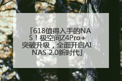 618值得入手的NAS！极空间Z4Pro+突破升级，全面开启AINAS 2.0新时代